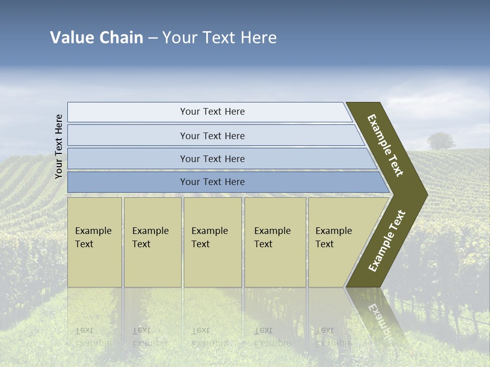 Beauty Tourism Fruit PowerPoint Template