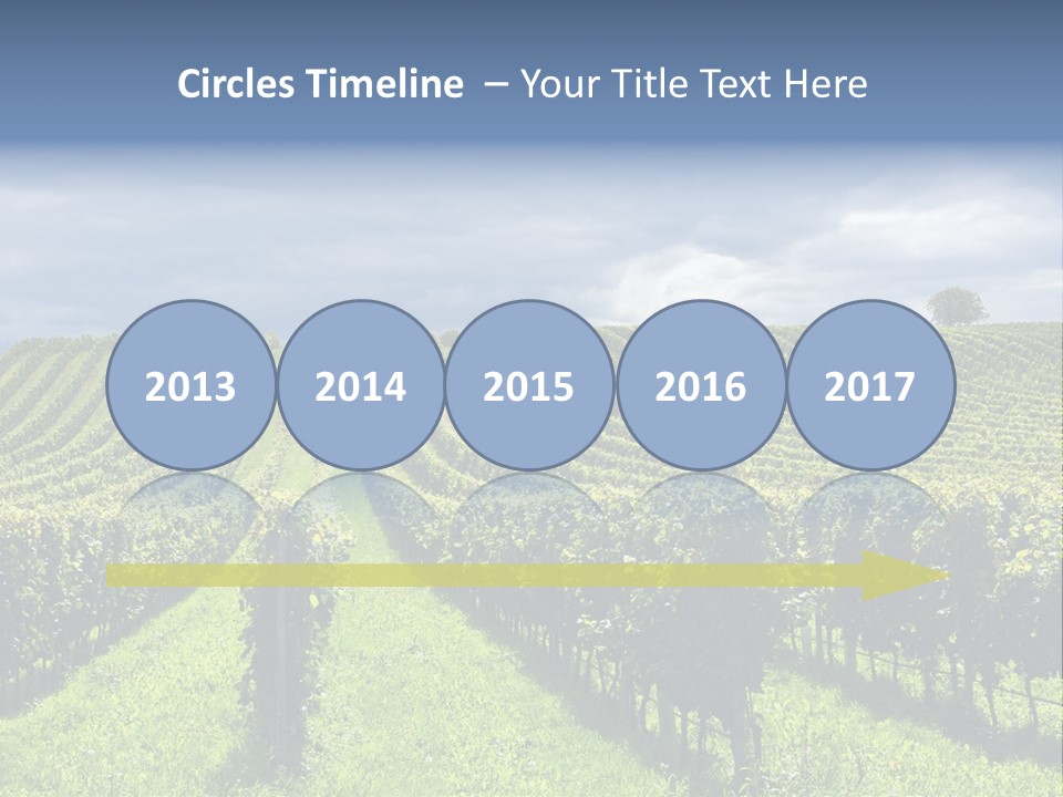 Beauty Tourism Fruit PowerPoint Template