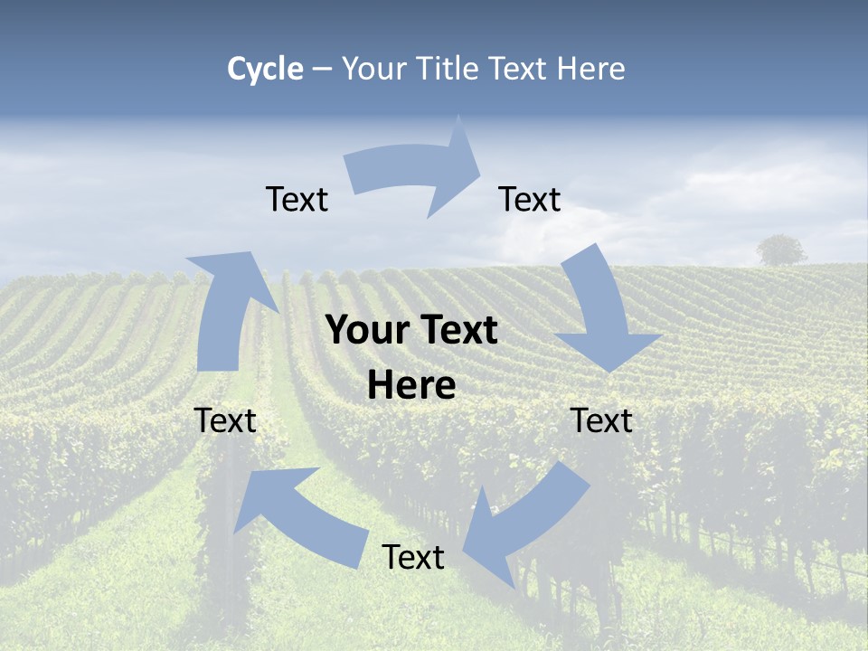 Beauty Tourism Fruit PowerPoint Template