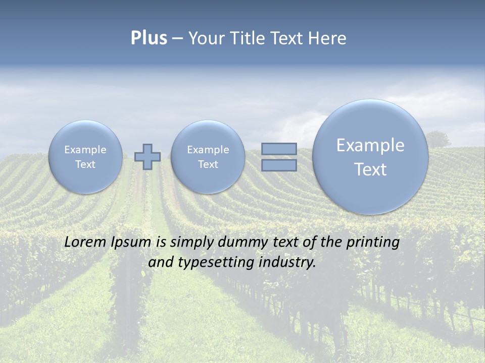 Beauty Tourism Fruit PowerPoint Template