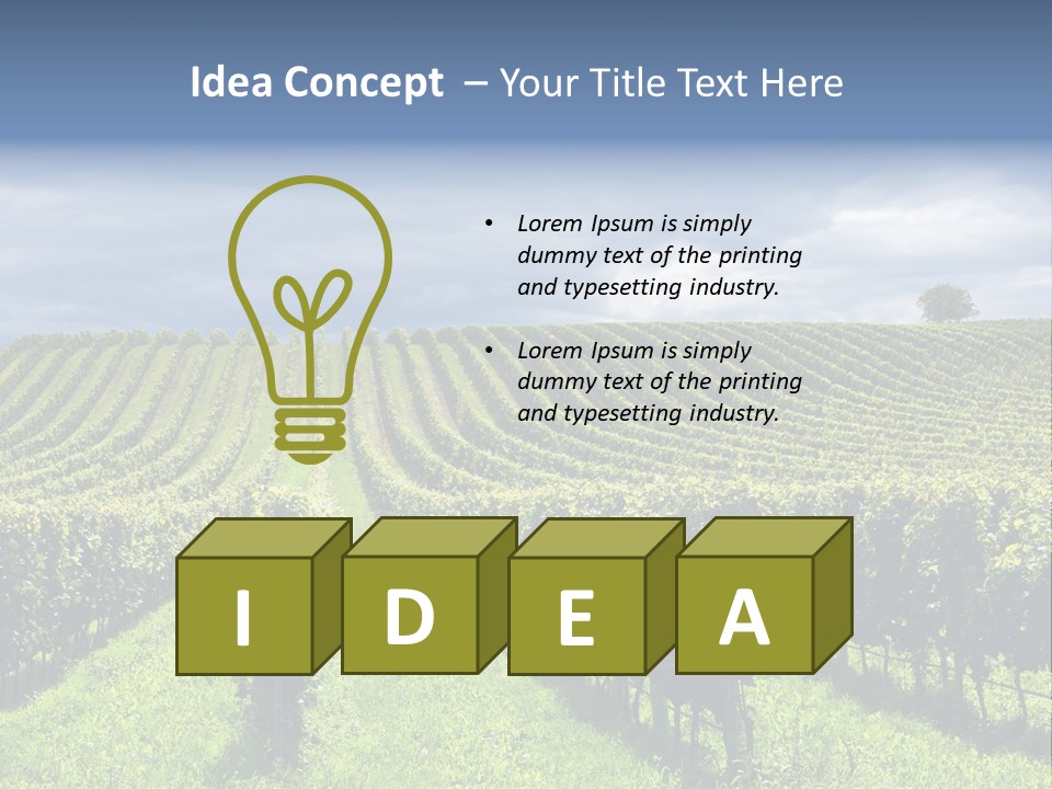 Beauty Tourism Fruit PowerPoint Template