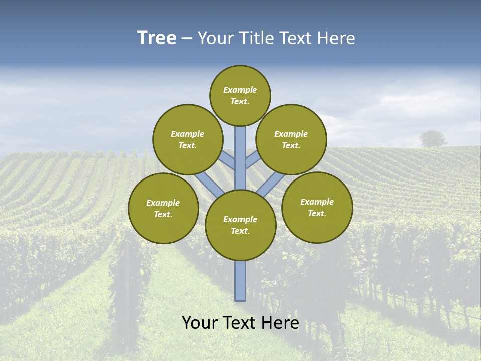 Beauty Tourism Fruit PowerPoint Template