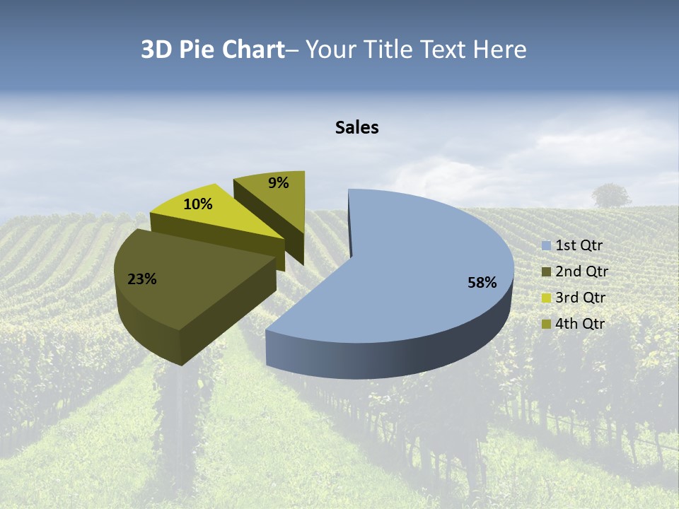 Beauty Tourism Fruit PowerPoint Template