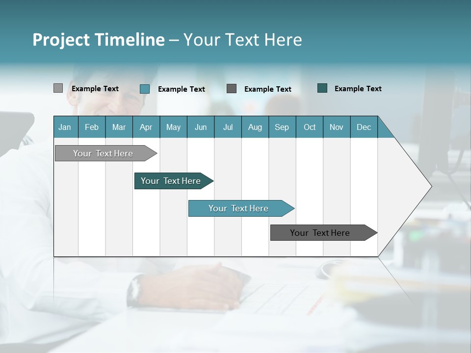 Colorful Cure Pharmacy PowerPoint Template