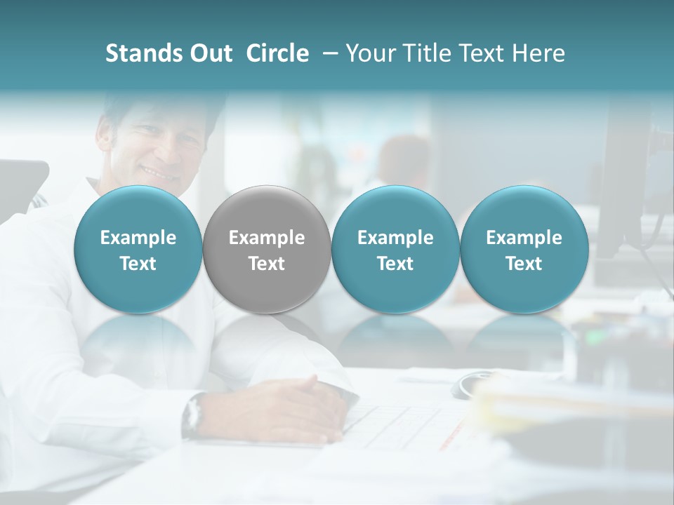 Colorful Cure Pharmacy PowerPoint Template