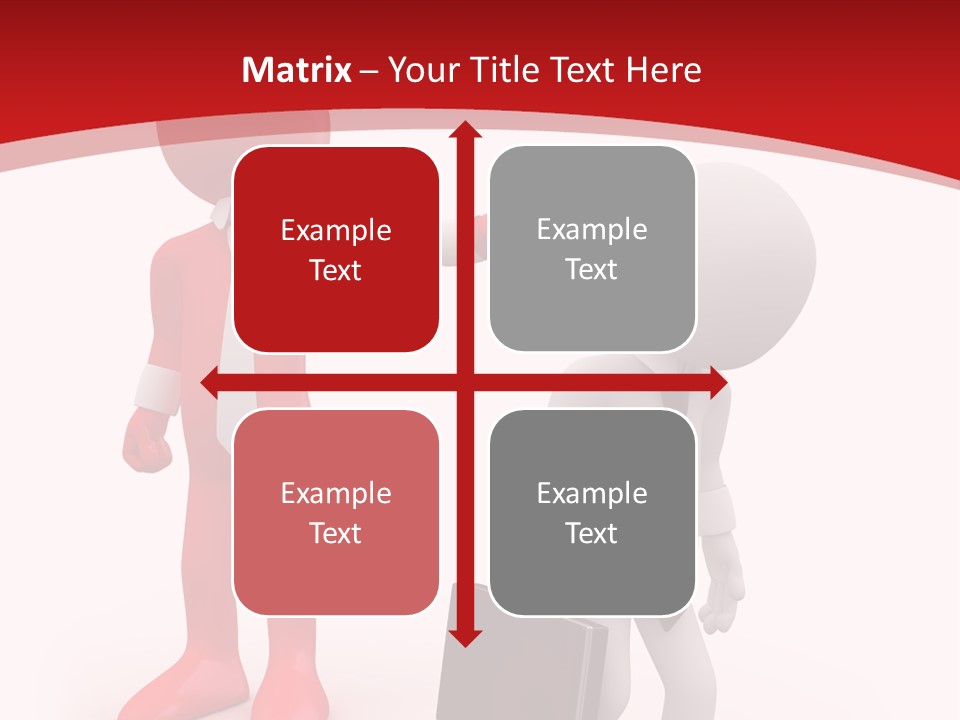 Businesspeople Suit Woman PowerPoint Template