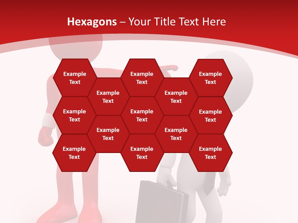 Businesspeople Suit Woman PowerPoint Template