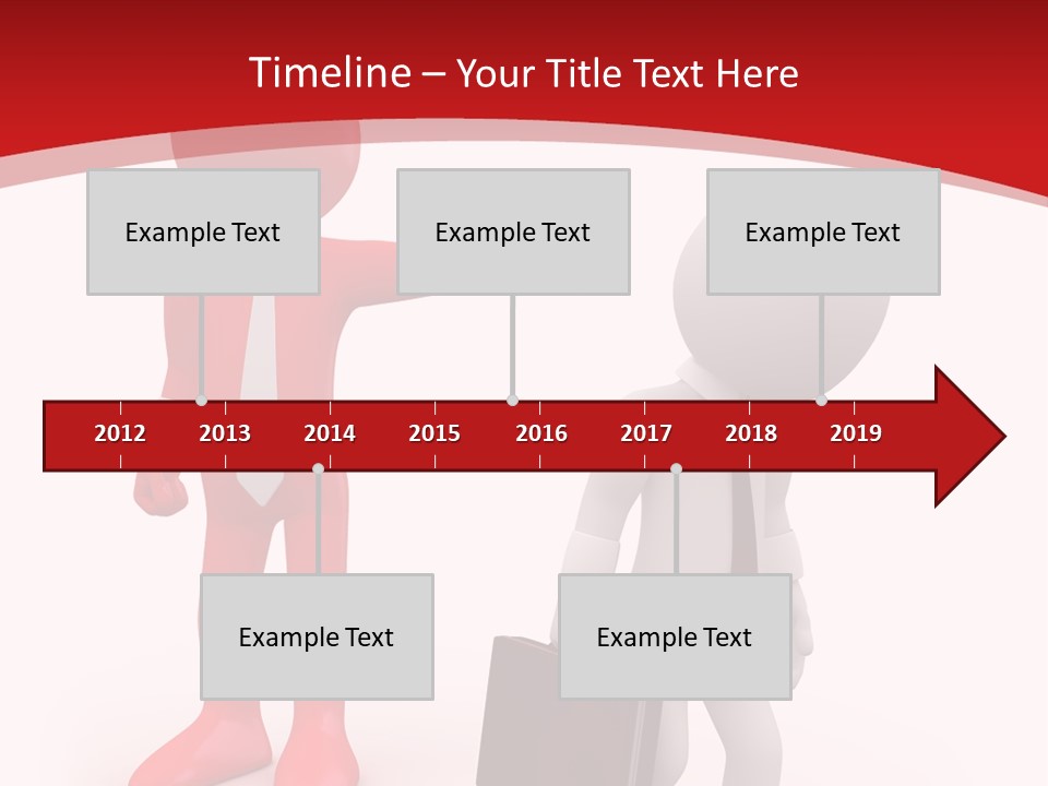 Businesspeople Suit Woman PowerPoint Template