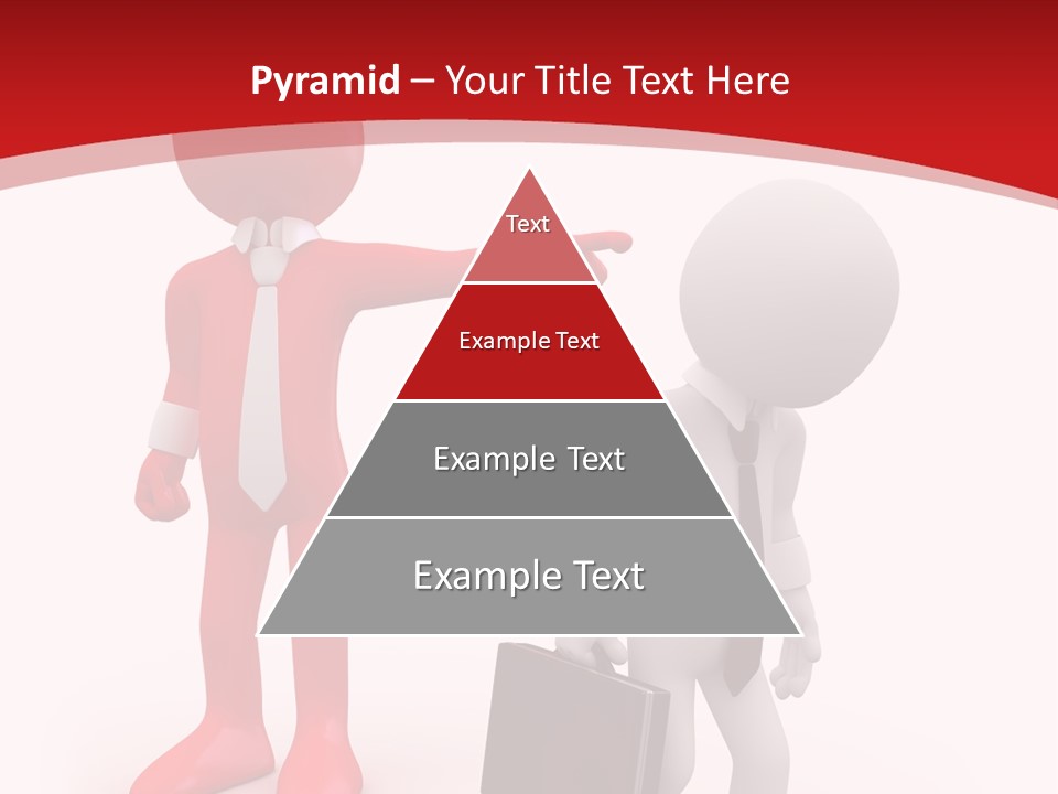 Businesspeople Suit Woman PowerPoint Template