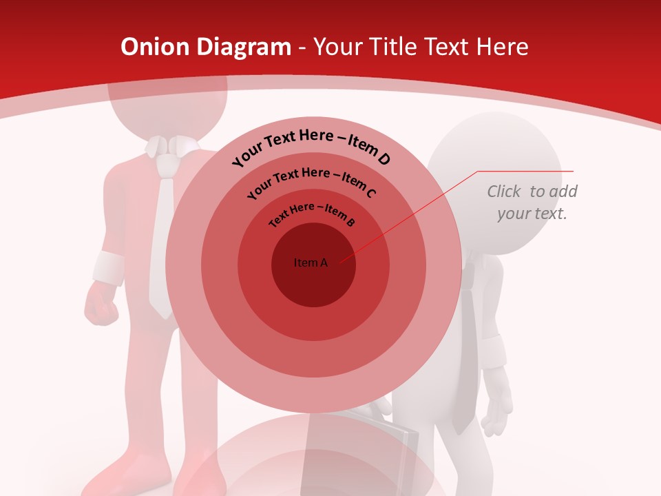 Businesspeople Suit Woman PowerPoint Template