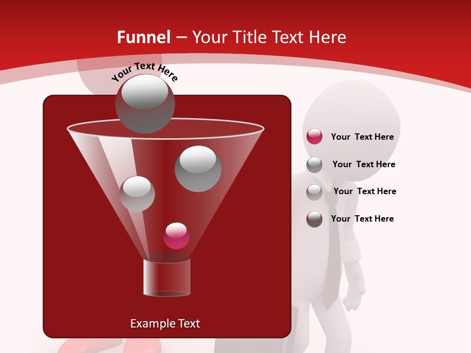 Businesspeople Suit Woman PowerPoint Template