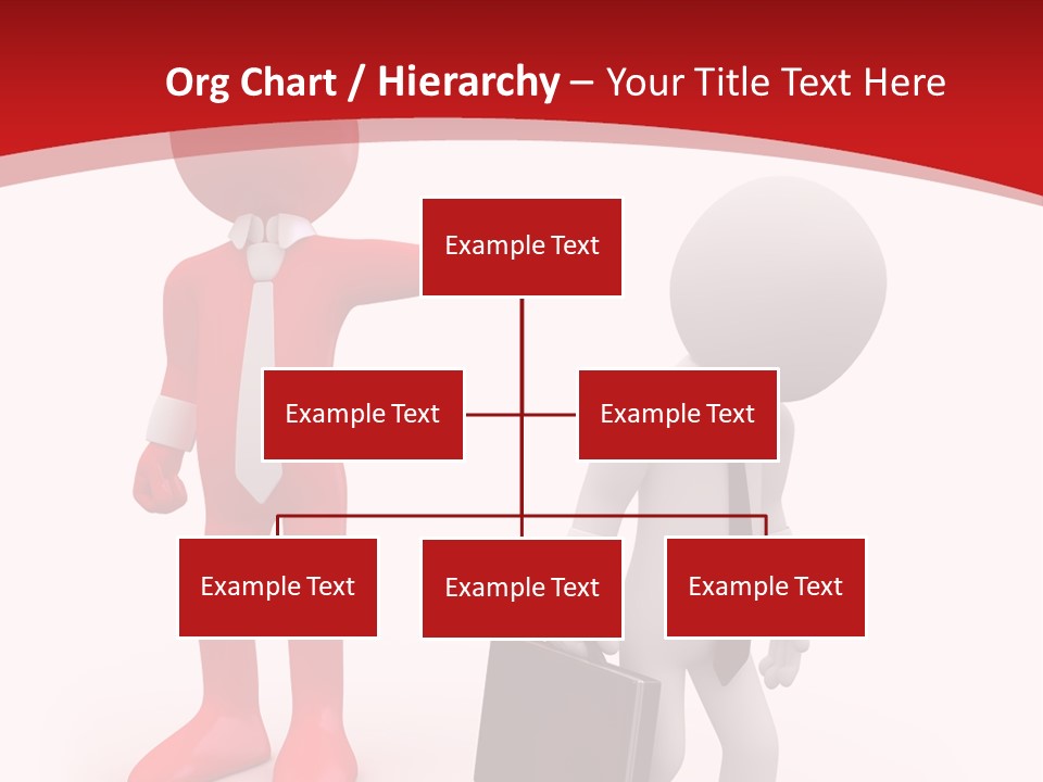 Businesspeople Suit Woman PowerPoint Template