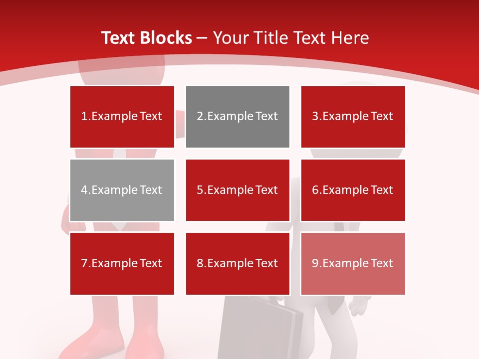 Businesspeople Suit Woman PowerPoint Template