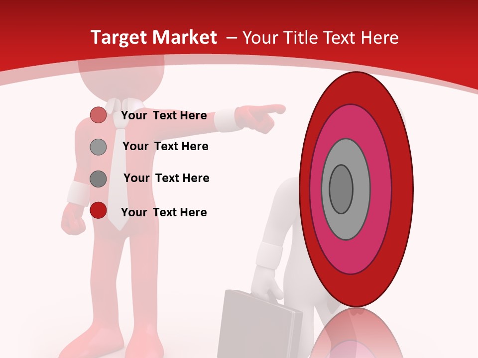 Businesspeople Suit Woman PowerPoint Template