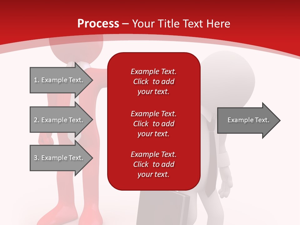 Businesspeople Suit Woman PowerPoint Template