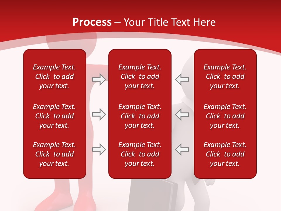 Businesspeople Suit Woman PowerPoint Template