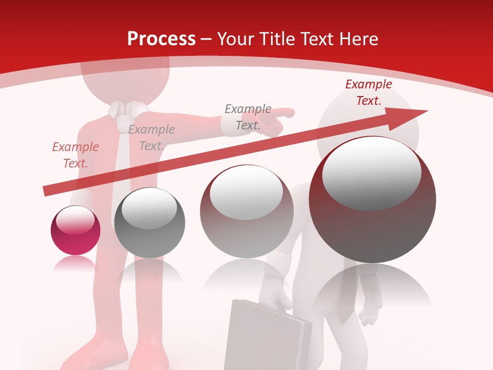 Businesspeople Suit Woman PowerPoint Template