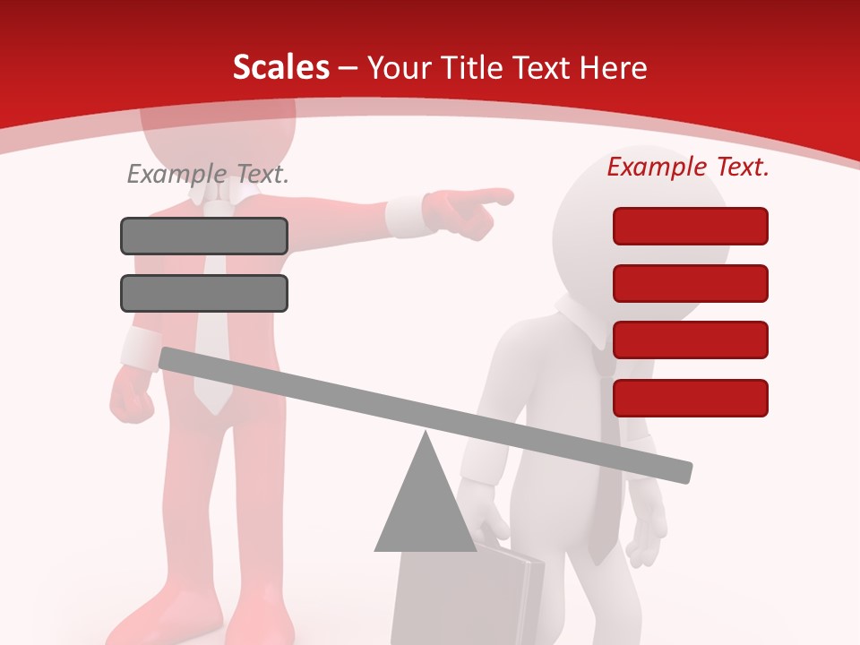 Businesspeople Suit Woman PowerPoint Template