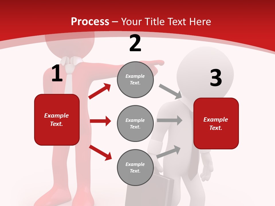 Businesspeople Suit Woman PowerPoint Template