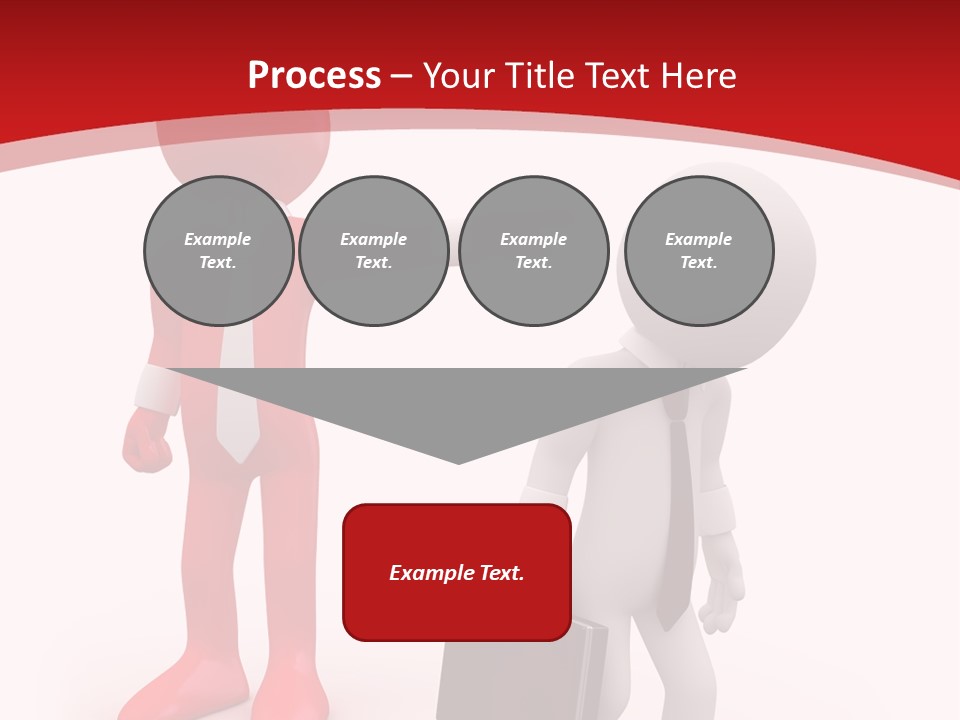 Businesspeople Suit Woman PowerPoint Template