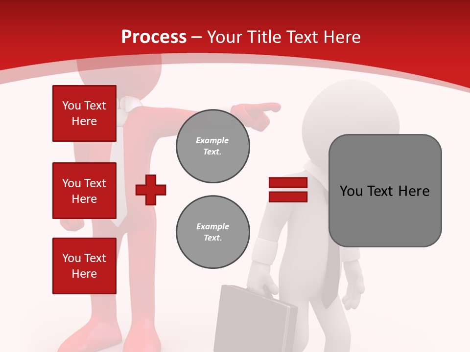 Businesspeople Suit Woman PowerPoint Template