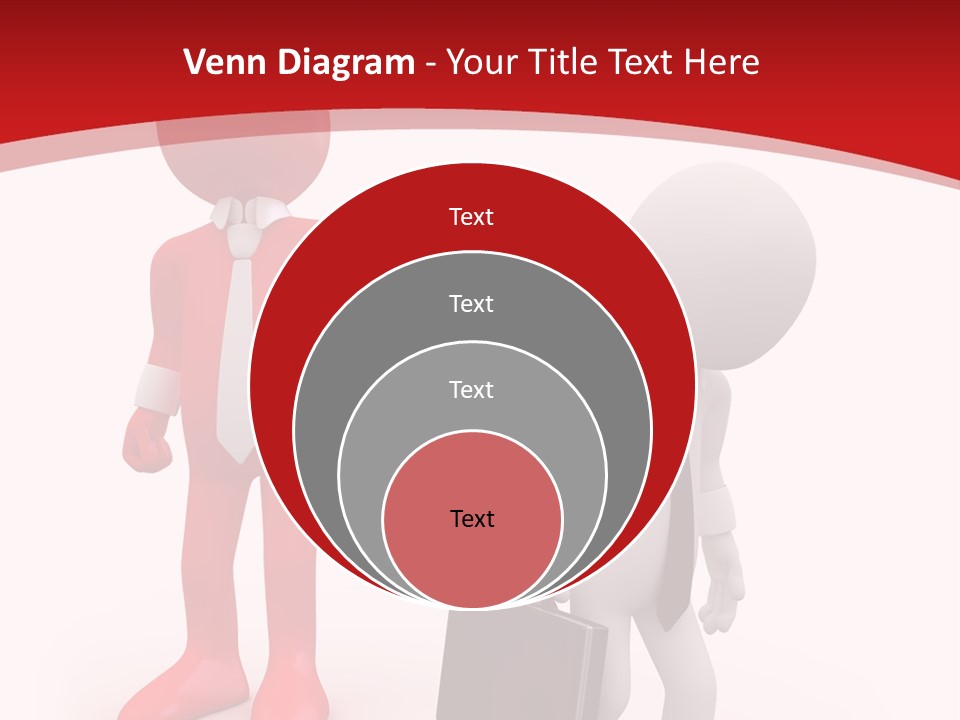 Businesspeople Suit Woman PowerPoint Template