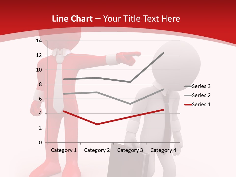 Businesspeople Suit Woman PowerPoint Template