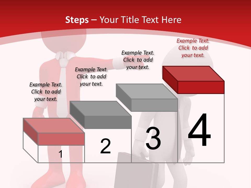 Businesspeople Suit Woman PowerPoint Template