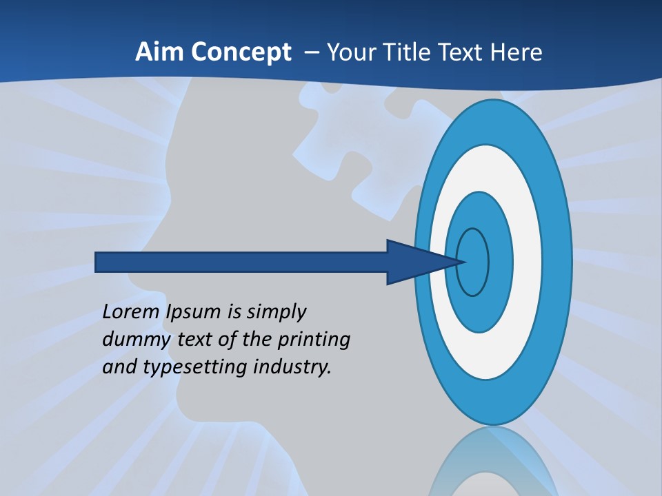 Thirties Emotion Tie PowerPoint Template
