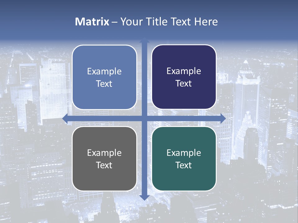 Architecture Skyscraper Antique PowerPoint Template