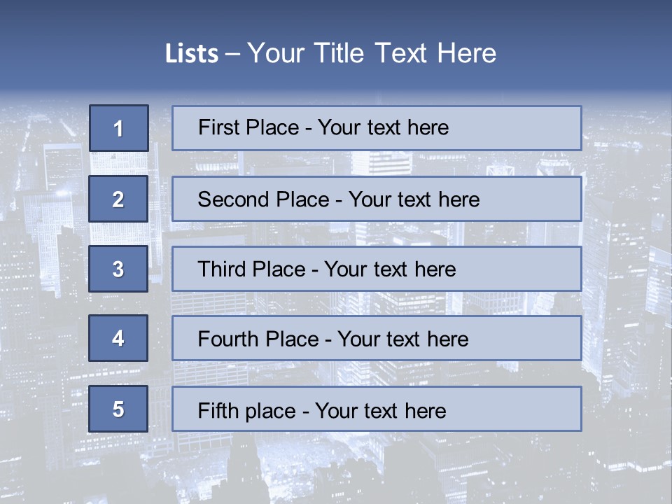 Architecture Skyscraper Antique PowerPoint Template