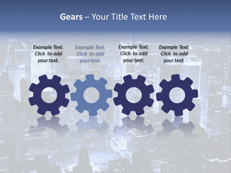 Architecture Skyscraper Antique PowerPoint Template