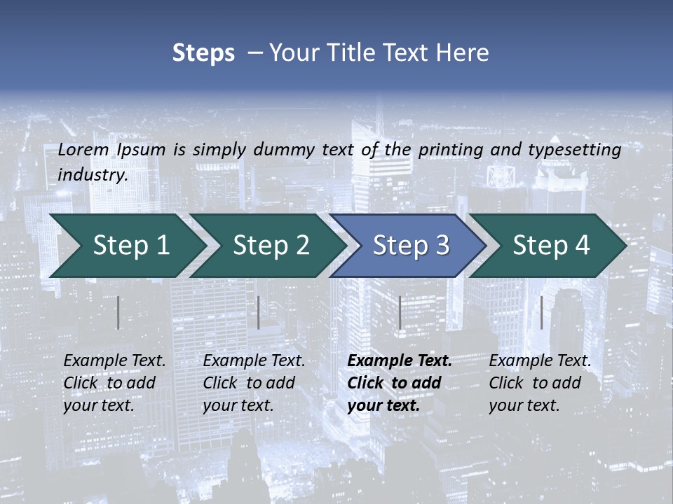 Architecture Skyscraper Antique PowerPoint Template