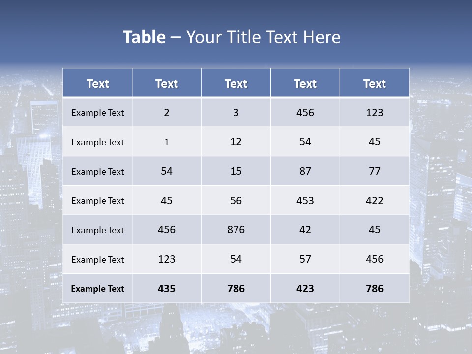 Architecture Skyscraper Antique PowerPoint Template