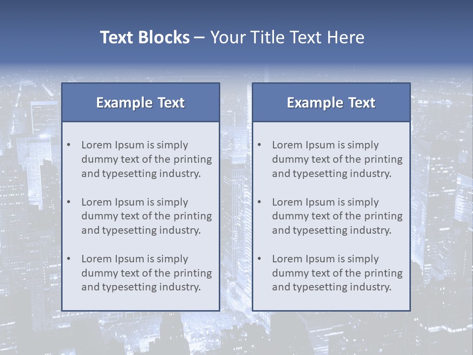 Architecture Skyscraper Antique PowerPoint Template
