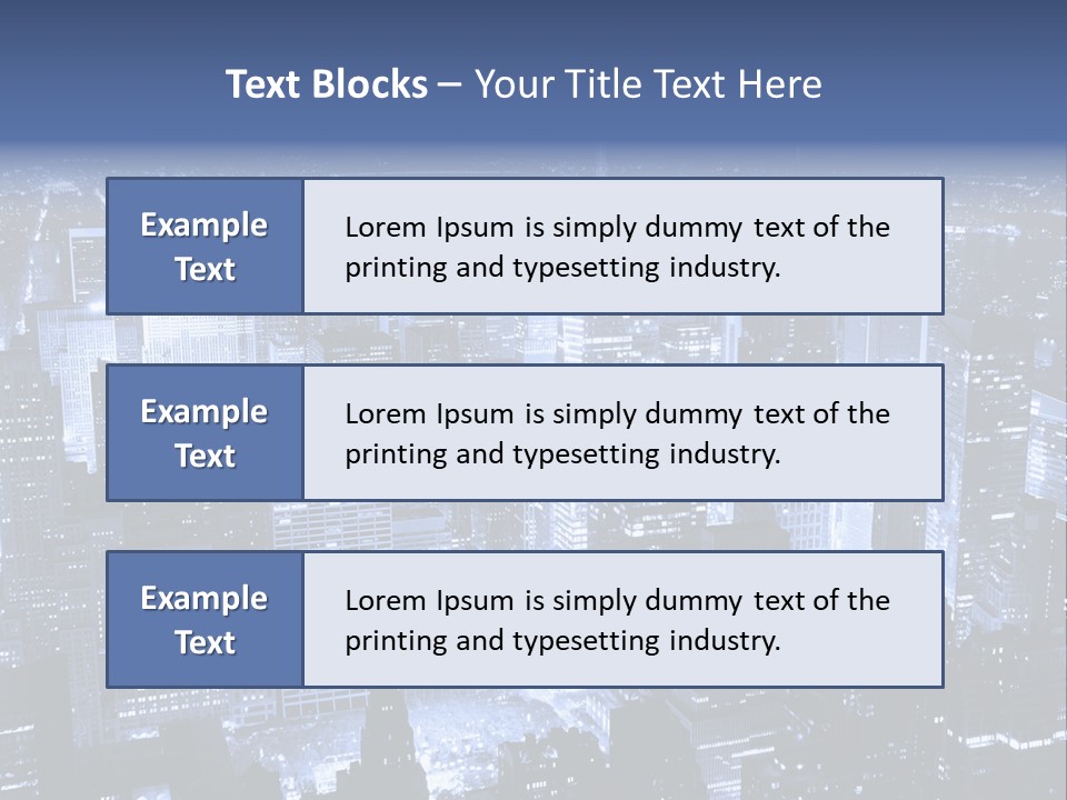 Architecture Skyscraper Antique PowerPoint Template