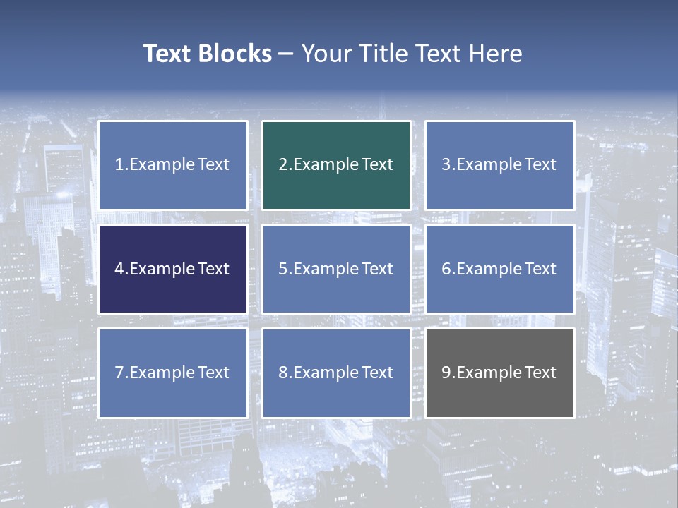 Architecture Skyscraper Antique PowerPoint Template