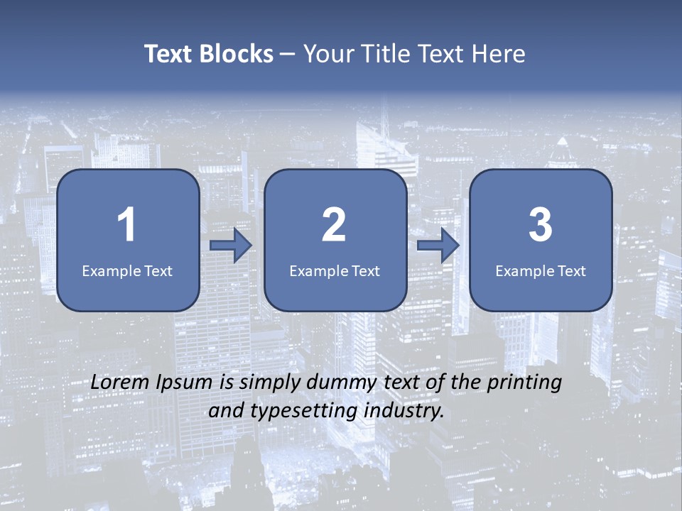 Architecture Skyscraper Antique PowerPoint Template