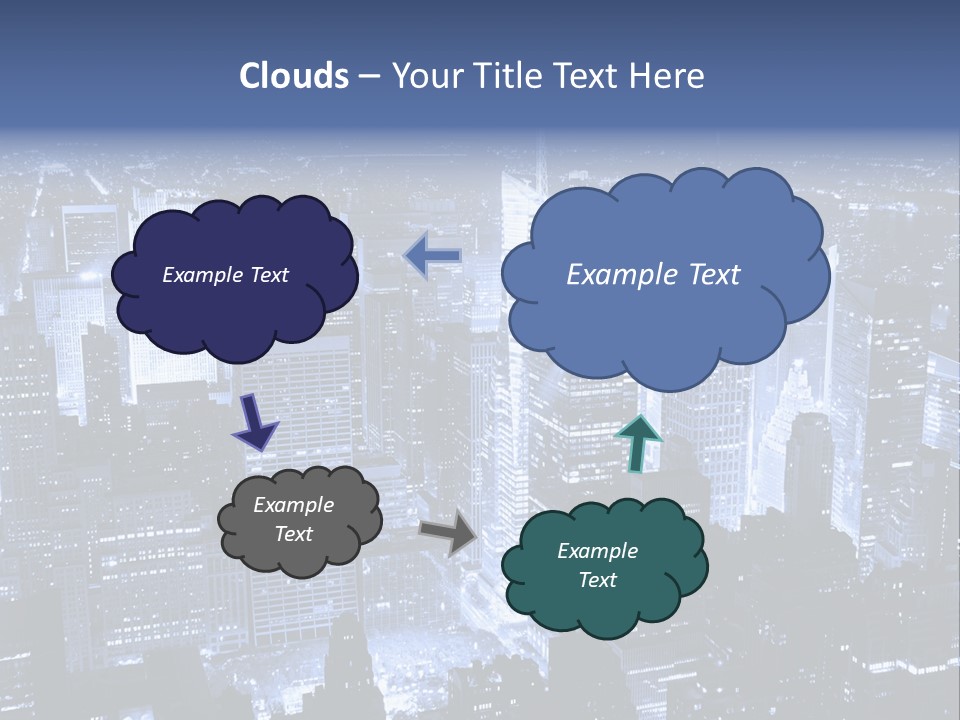 Architecture Skyscraper Antique PowerPoint Template