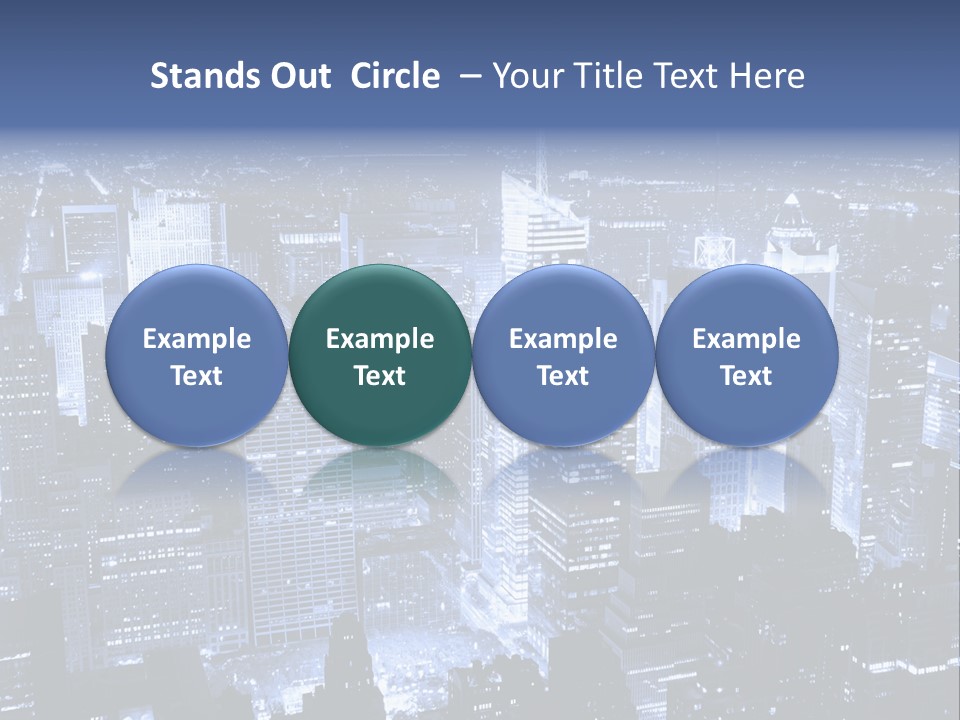 Architecture Skyscraper Antique PowerPoint Template