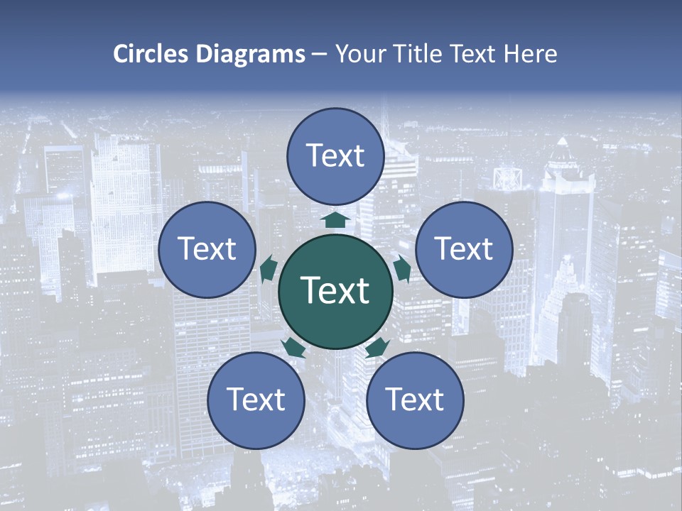 Architecture Skyscraper Antique PowerPoint Template