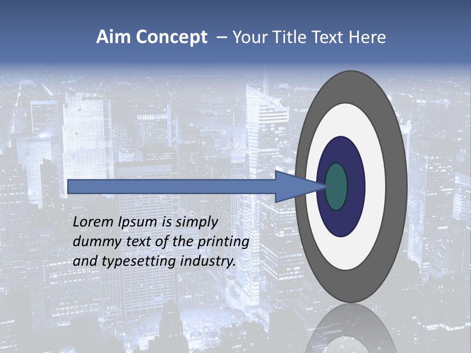 Architecture Skyscraper Antique PowerPoint Template