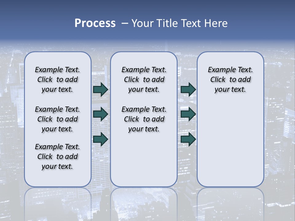 Architecture Skyscraper Antique PowerPoint Template