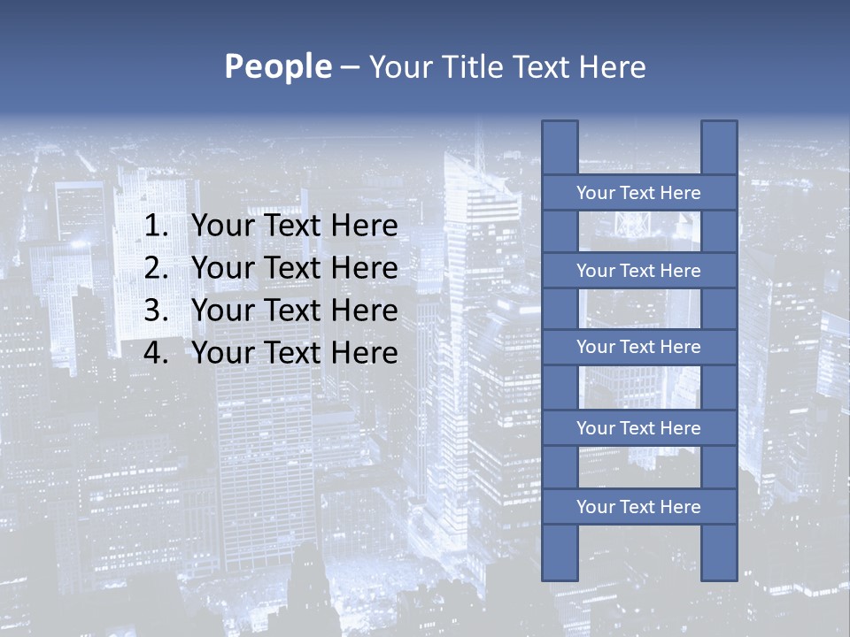 Architecture Skyscraper Antique PowerPoint Template