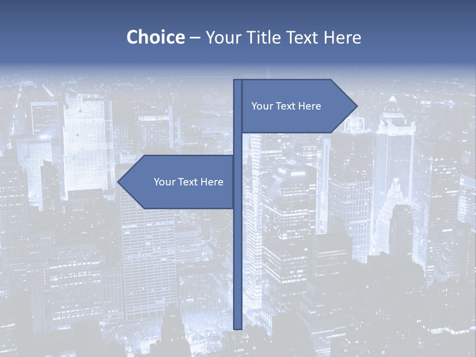 Architecture Skyscraper Antique PowerPoint Template