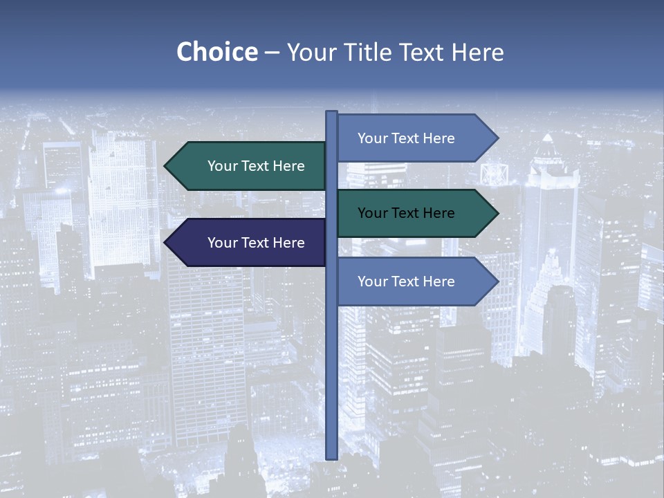 Architecture Skyscraper Antique PowerPoint Template
