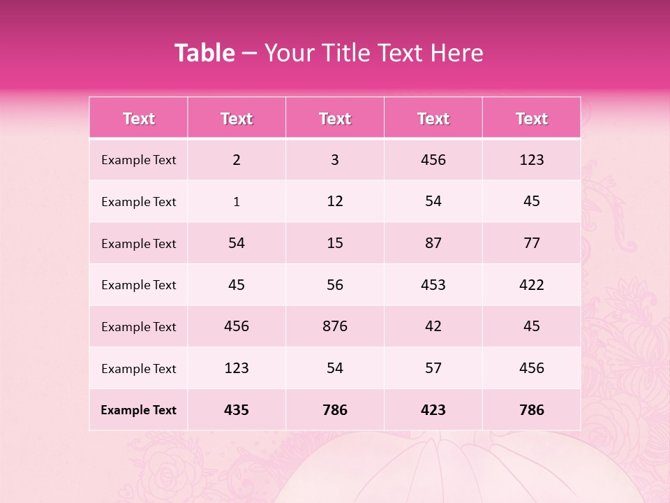 A Woman In A Pink Dress Sitting On A Pink Background PowerPoint Template