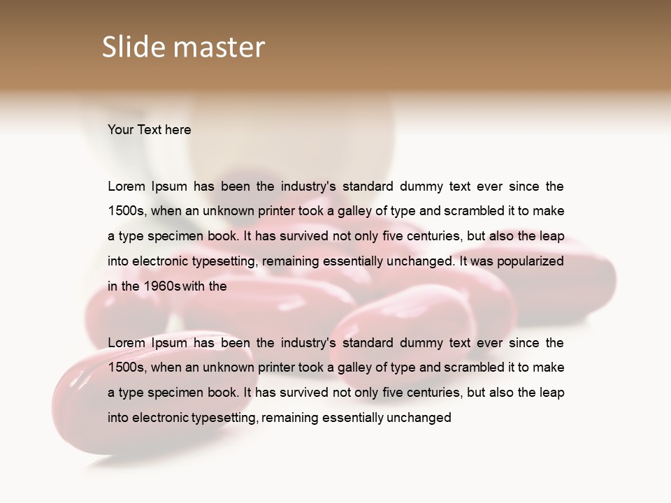 Colorful Cure Pharmacy PowerPoint Template