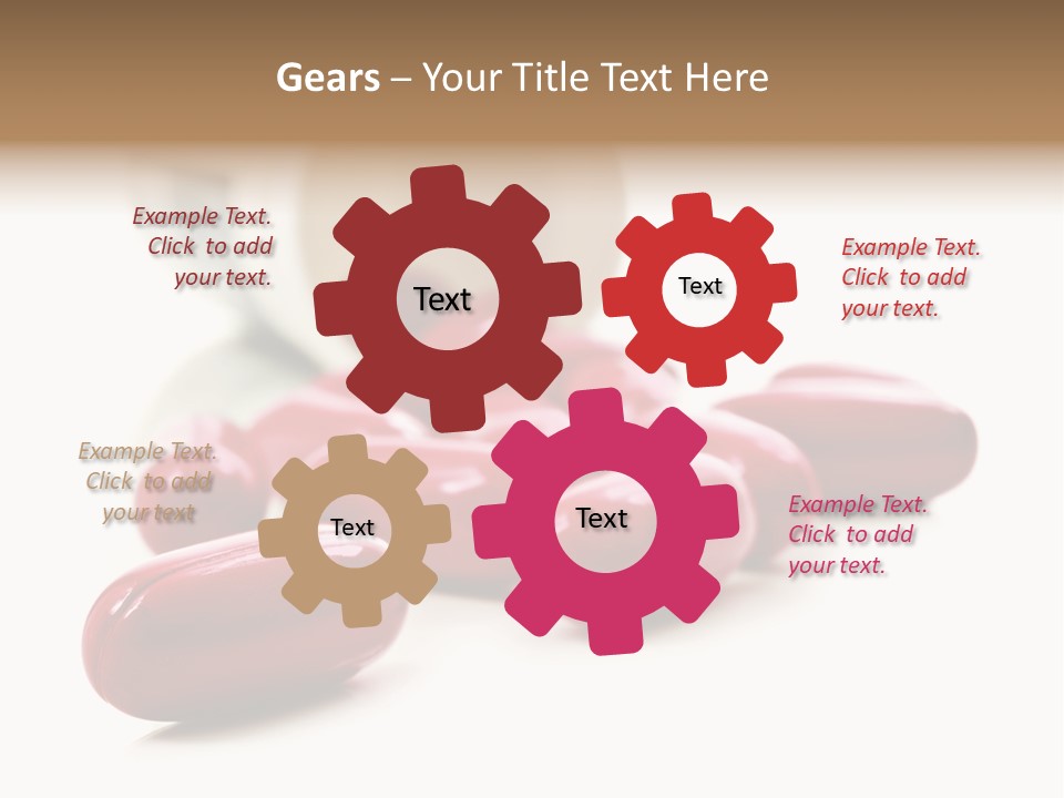 Colorful Cure Pharmacy PowerPoint Template