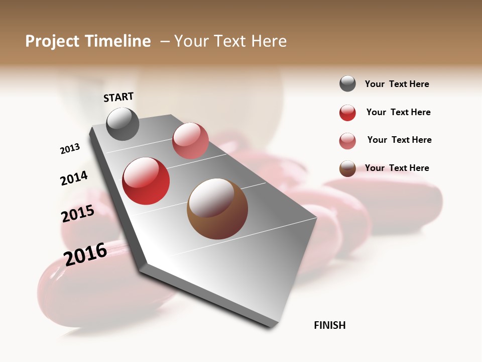 Colorful Cure Pharmacy PowerPoint Template